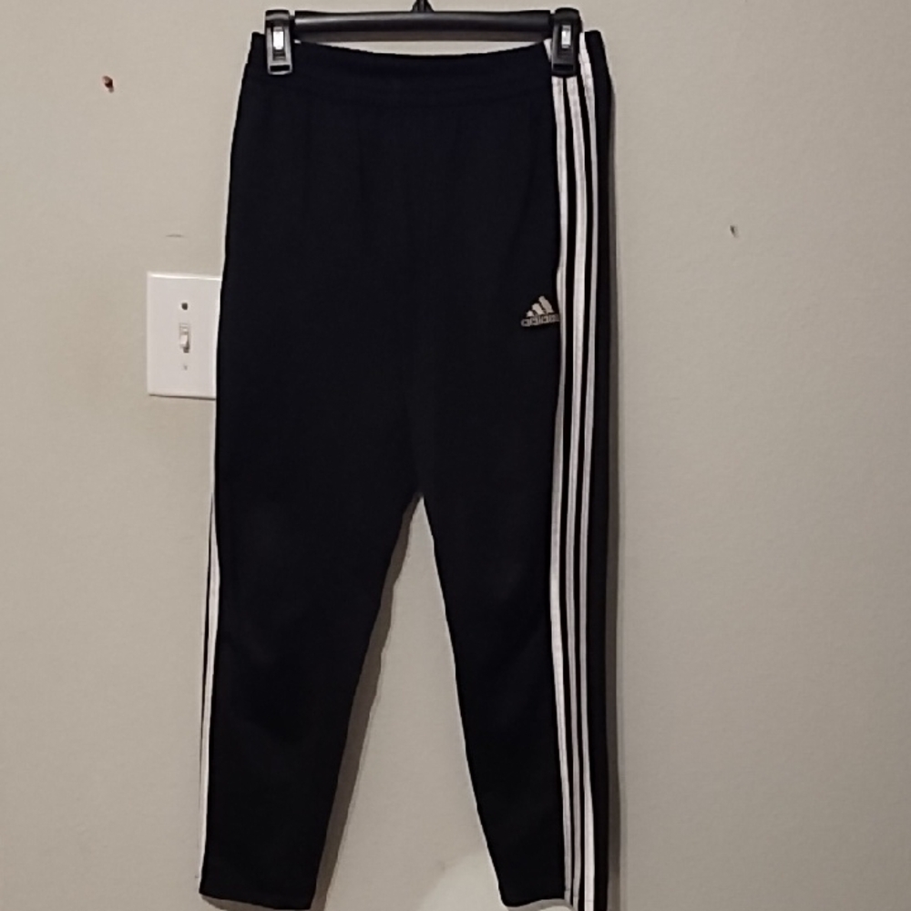 Adidas Kids Black Track Pants
